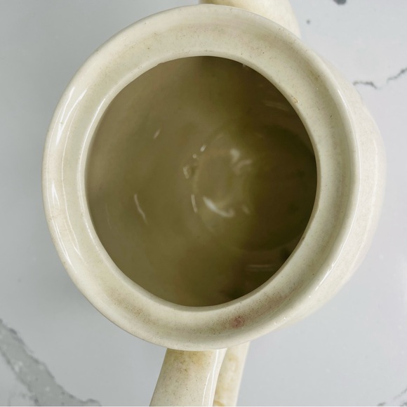 Vintage WBI 1988 Coffee Tea Pot Lid country ducks Farmhouse teapot 7” T X 9" W - Picture 6 of 9